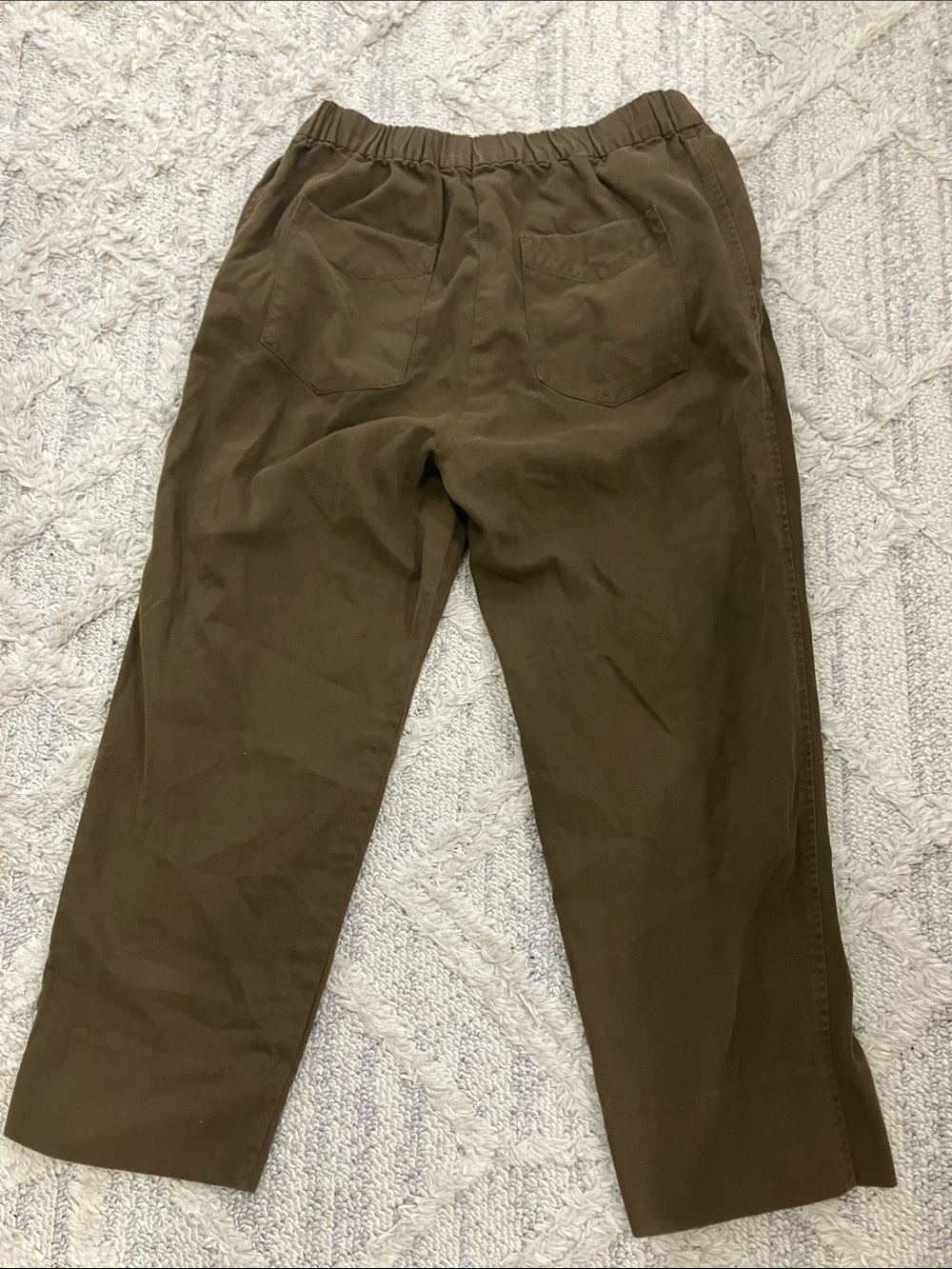 Women’s Golden by TNA,  Aritzia cotton / linen blend pants. 28” Waist / medium - Picture 5 of 6